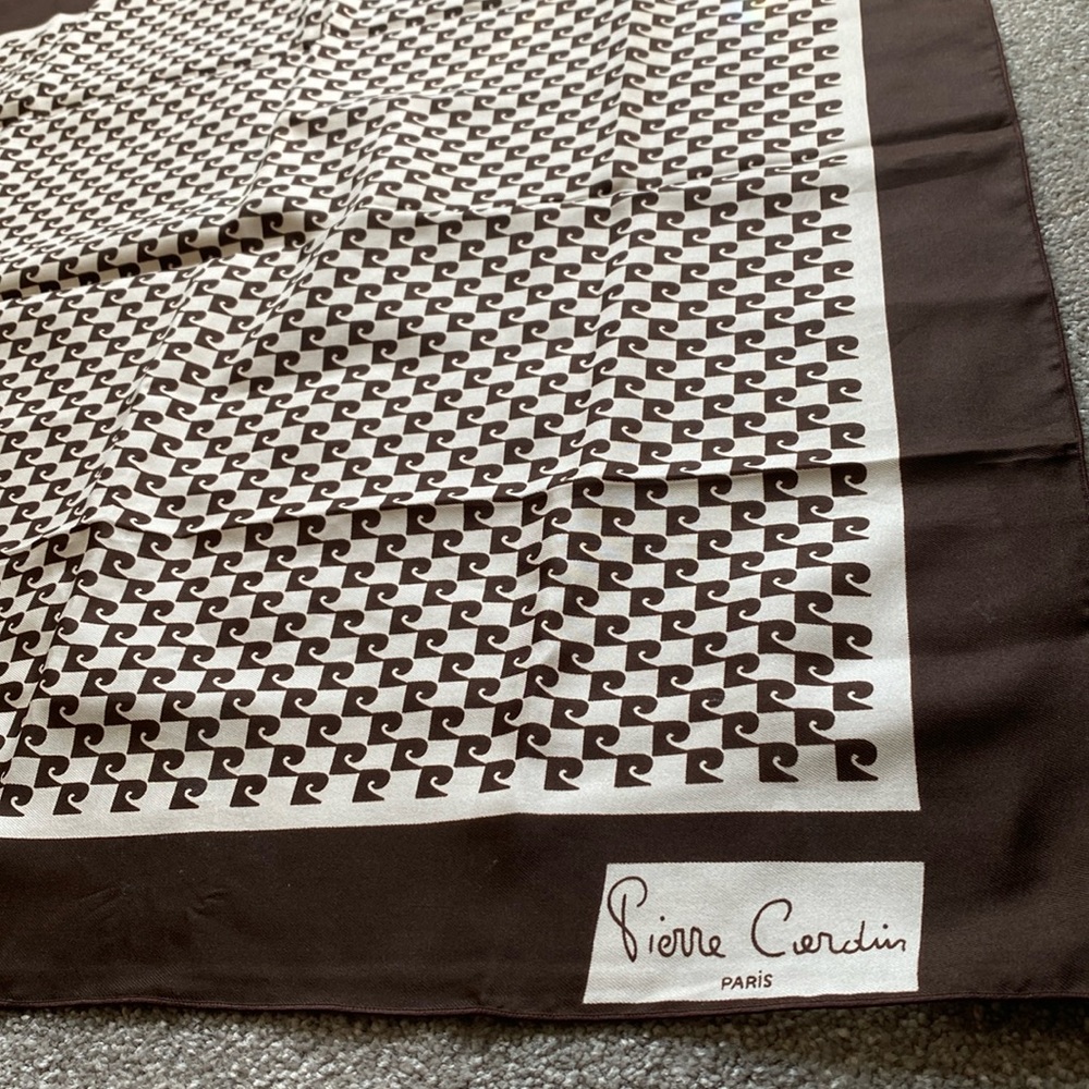 Vintage Pierre Cardin Square Scarf